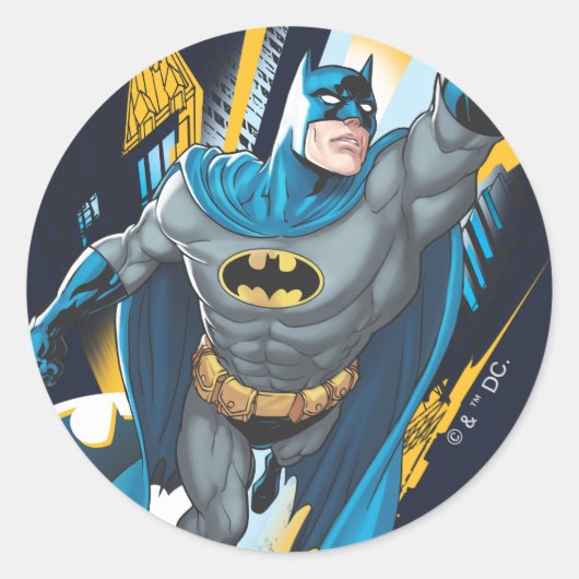 Sticker Rond Batman Gotham Guardian (Devant)