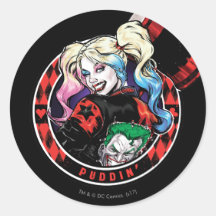 Batman | Harley Quinn Winking With Mallet
