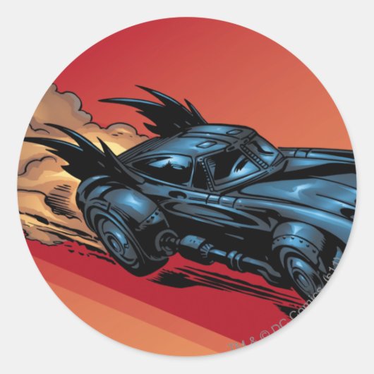 Sticker Rond Batman Hyperdrive - 25A (Devant)
