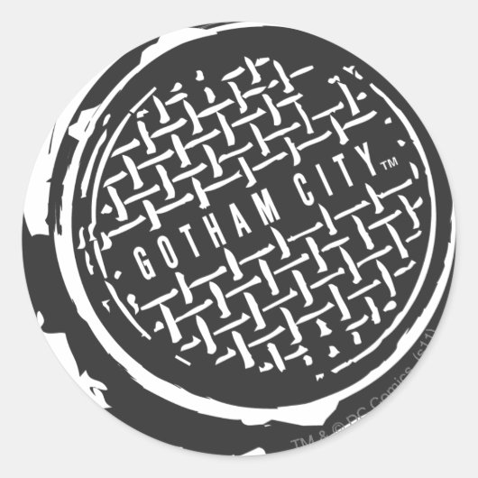 Sticker Rond Batman Image 33 (Devant)
