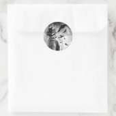 Sticker Rond Batman | Les chauves-souris qui traversent Gotham (Sac)