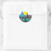 Sticker Rond Batman & Lettres (Sac)