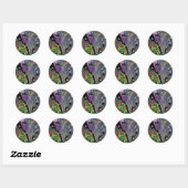 Sticker Rond Batman - Riddler (Feuille)