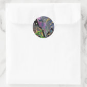 Sticker Rond Batman - Riddler (Sac)