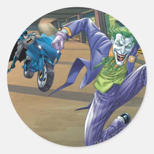 Sticker Rond Batman Rogue Rage - 3 (Devant)