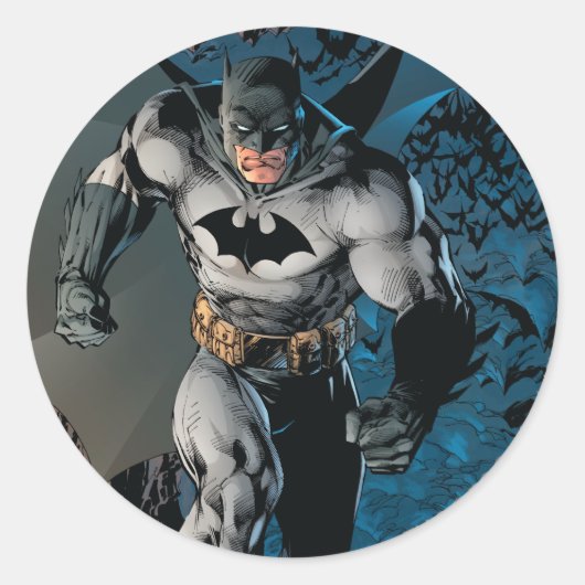 Sticker Rond Batman Stride (Devant)