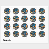Sticker Rond Batman Throw (Feuille)
