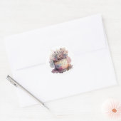Sticker Rond Bâtonnets de gâteau magnifiques (Enveloppe)