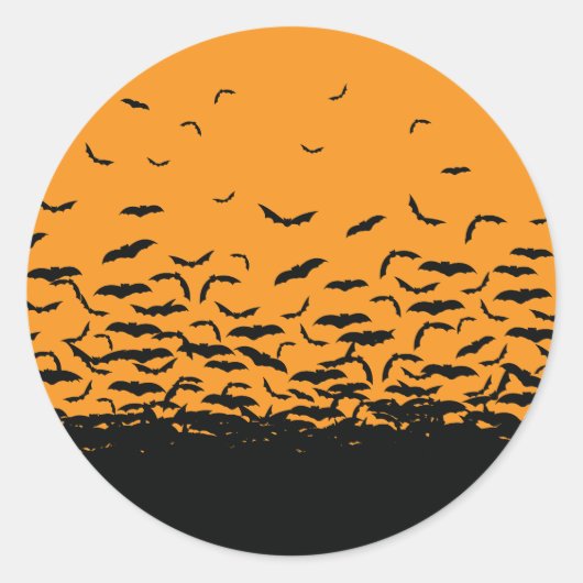 Sticker Rond Bats (Devant)