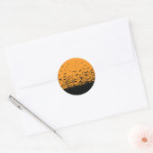 Sticker Rond Bats (Enveloppe)