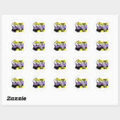 Sticker Rond Bats-toi comme un They Them (Feuille)