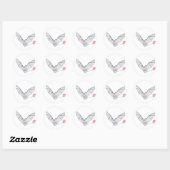 Sticker Rond batte (Feuille)