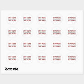 Sticker Rond Batterie (Feuille)