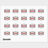 Sticker Rond Batteur (Feuille)