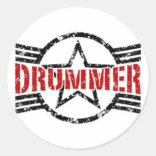 Sticker Rond Batteur (Devant)