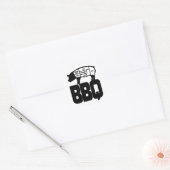 STICKER ROND BBQ (Enveloppe)