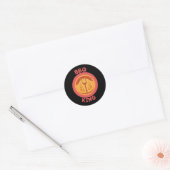 STICKER ROND BBQ KING (Enveloppe)
