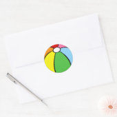 Sticker Rond Beach Ball (Enveloppe)
