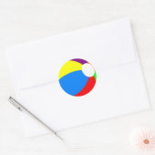 Sticker Rond Beach Ball (Enveloppe)