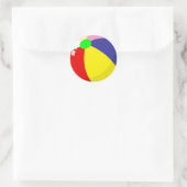 Sticker Rond Beach Ball (Sac)