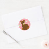 Sticker Rond Beary Cute (Enveloppe)