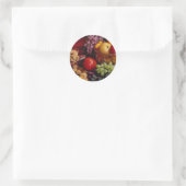 Sticker Rond Beau arrangement Fruit (Sac)
