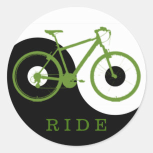 Sticker Rond beau vélo . vélo . thème vélo