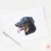Sticker Rond beauceron (Enveloppe)