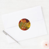 Sticker Rond Beaucoup de bonbons gélifiés colorés (Enveloppe)