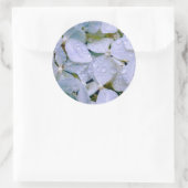 Sticker Rond Beauté blanche (Sac)