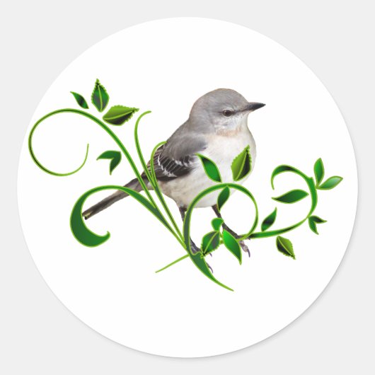 Sticker Rond Beauté des coquins (Devant)