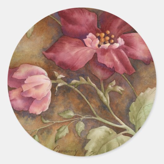 Sticker Rond Beautés antiques I (Devant)