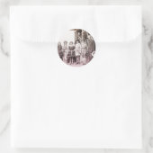 Sticker Rond Beautés de bain (Sac)