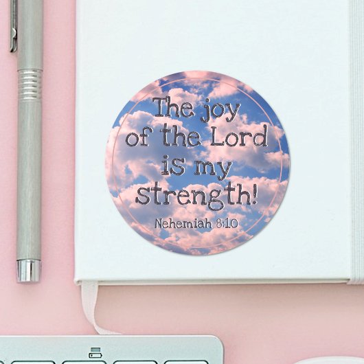 Sticker Rond Beautiful Bible