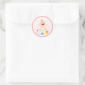 Sticker Rond Bébé (Sac)