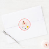 Sticker Rond Bébé (Enveloppe)