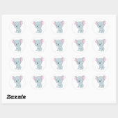 Sticker Rond Bébé australien Koala Bear (Feuille)
