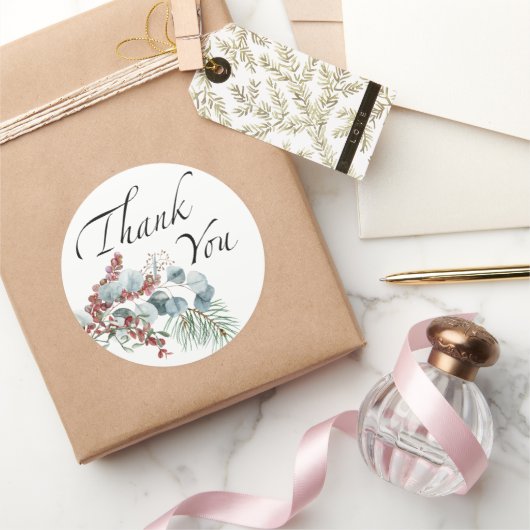 Sticker Rond Bébé il fait froid dehors à feuillage persistant m (Cadeaux)