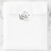 Sticker Rond Bébé il fait froid dehors à feuillage persistant m (Sac)