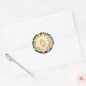 Sticker Rond Bébé victorien (Enveloppe)