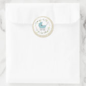 Sticker Rond Bébé vintage (Sac)