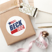 Sticker Rond Beck 2012 (Cadeaux)