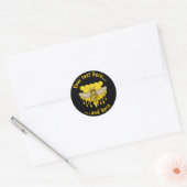 Sticker Rond Bee Hive (Enveloppe)