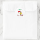 Sticker Rond Bee Merry (Sac)