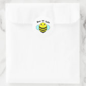 Sticker Rond Bee Safe 3 (Sac)