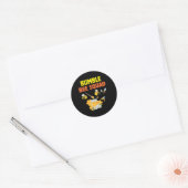 Sticker Rond Beekeeper Art Bumble Bee Squad 2 (Enveloppe)