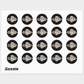 Sticker Rond Beer Gut (Feuille)