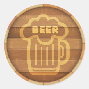 Sticker Rond Beer Key