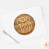 Sticker Rond Beer Key (Enveloppe)