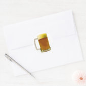 Sticker Rond Beer Mug (Enveloppe)